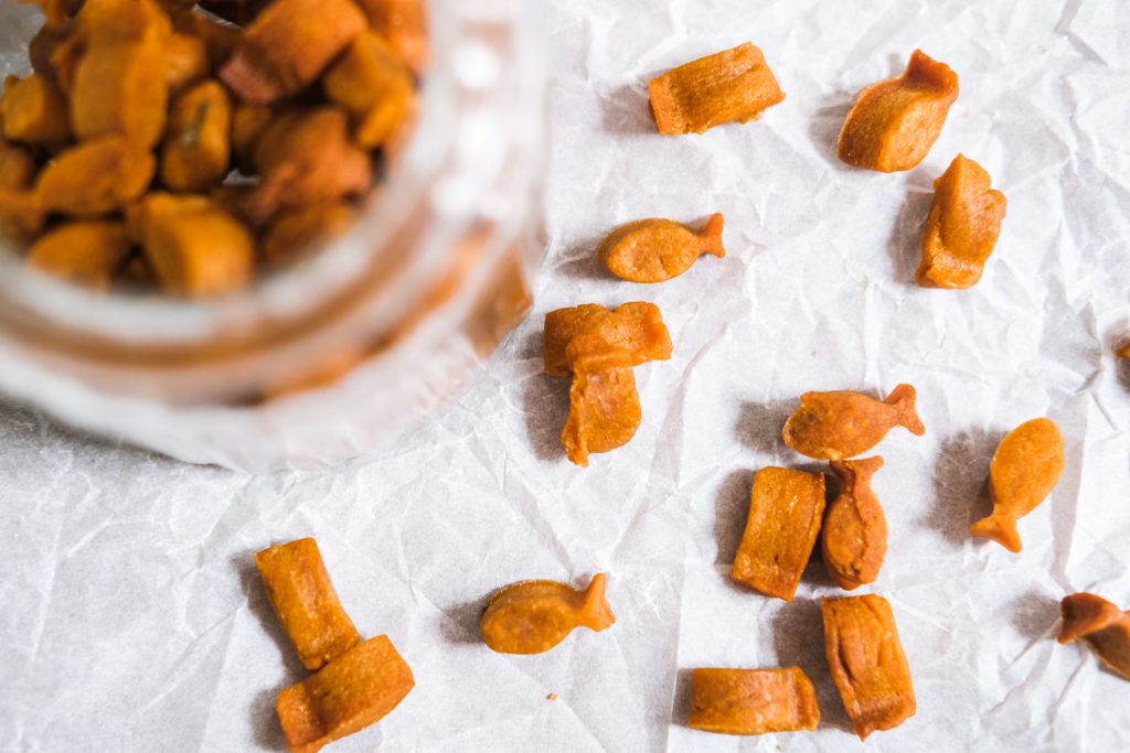 Hundgodis på jordnötssmör oh morot - recept.