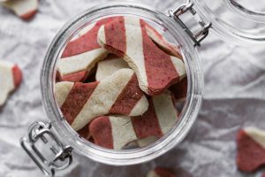 Veganskta hundgodis polkaben jul
